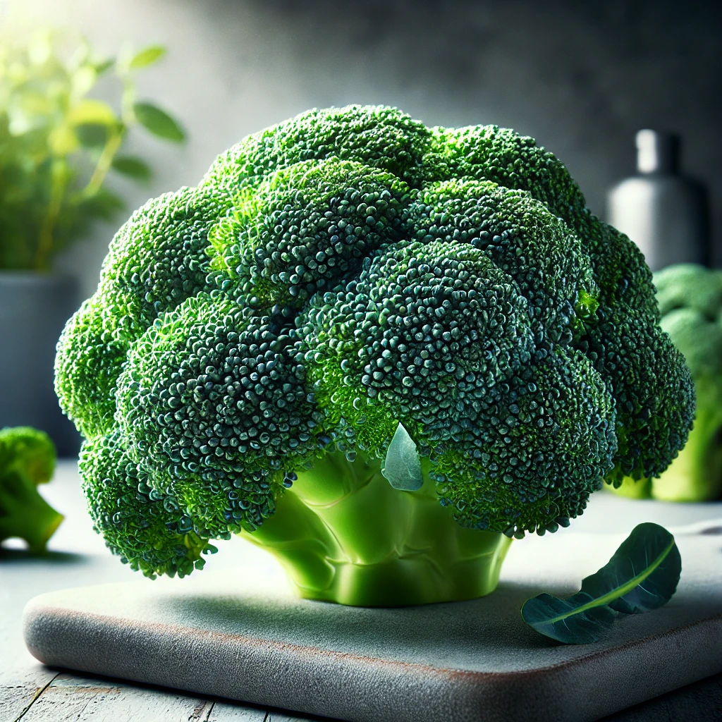 Broccoli on a table